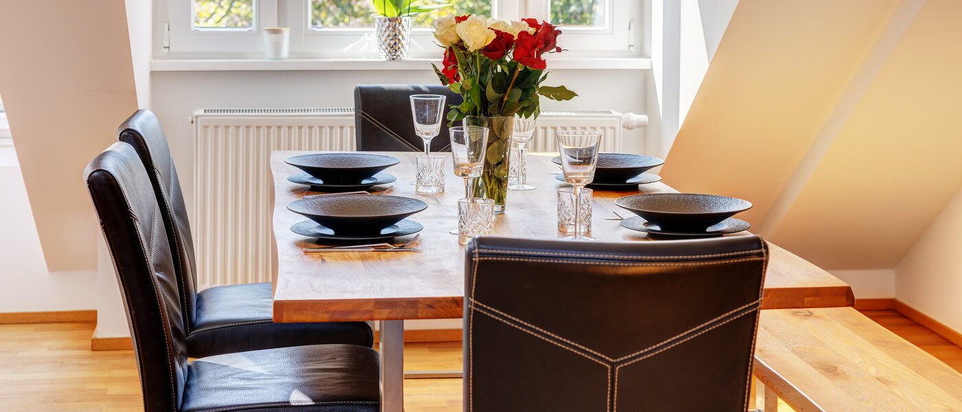 attico con terrazzo München Ramersdorf 02 zona living 13657