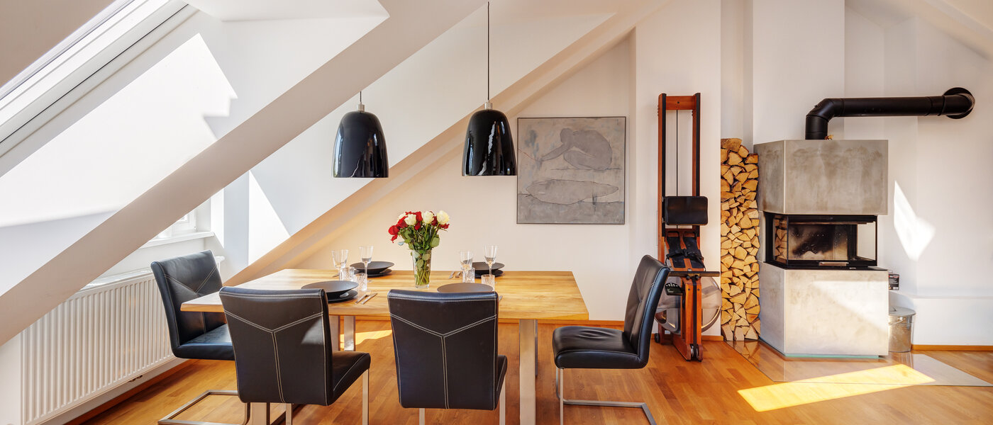 attico con terrazzo München Ramersdorf 05 zona living 13657