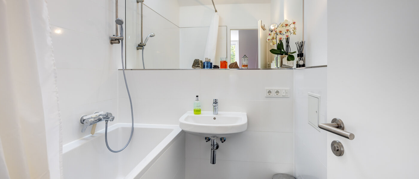 attico con terrazzo München Ramersdorf 01 1° bagno 13657