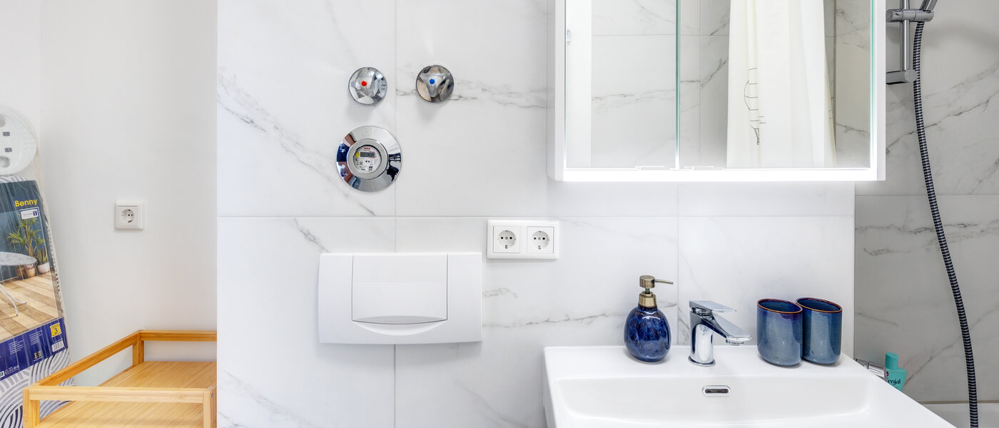 attico con terrazzo München Neuperlach 02 bagno 13658