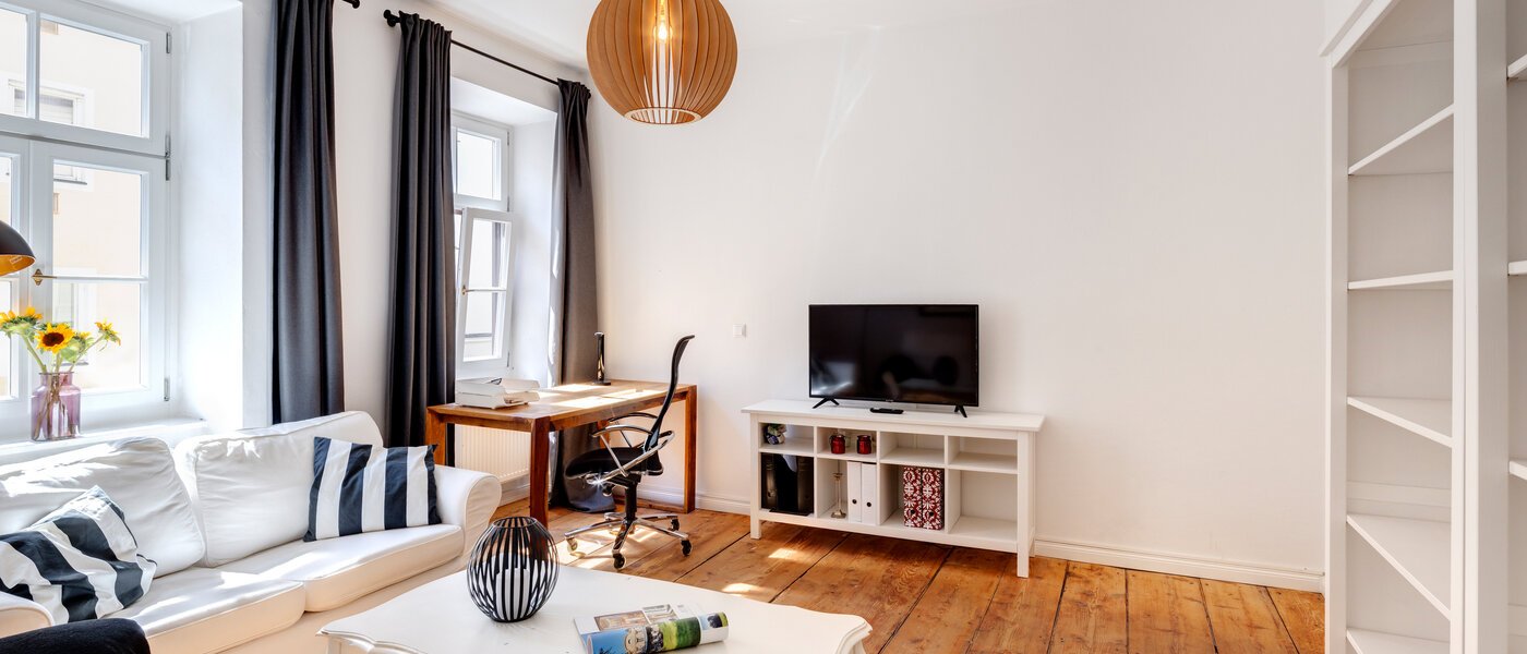 appartamento München Glockenbachviertel 02 zona living 13665