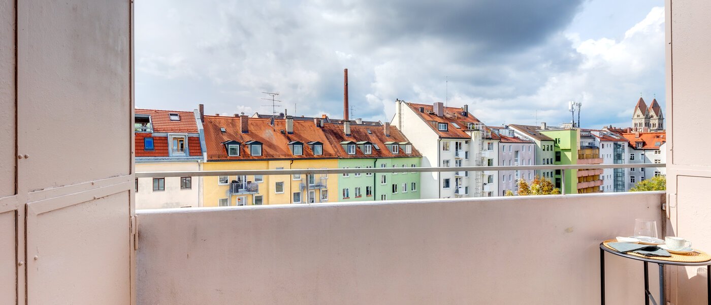 appartamento München Maxvorstadt 02 balcone 13666