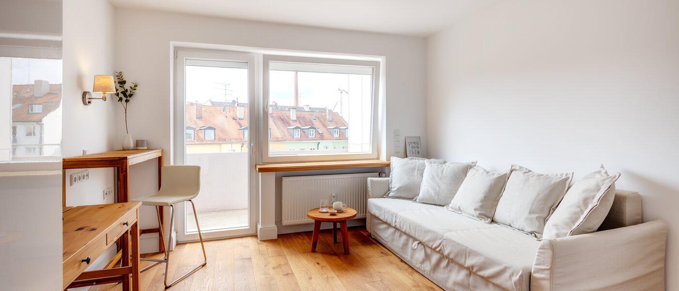 appartamento München Maxvorstadt 01 zona living 13666