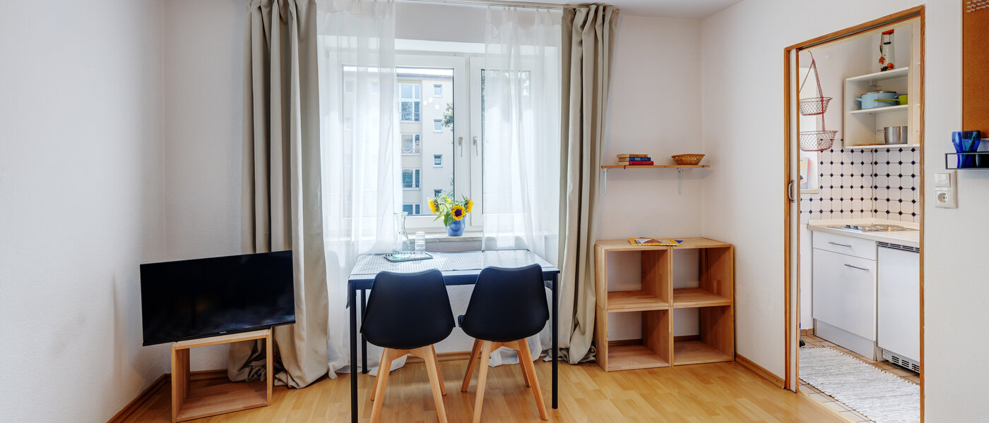 appartamento München Parkstadt Bogenhausen 02 zona living 13668