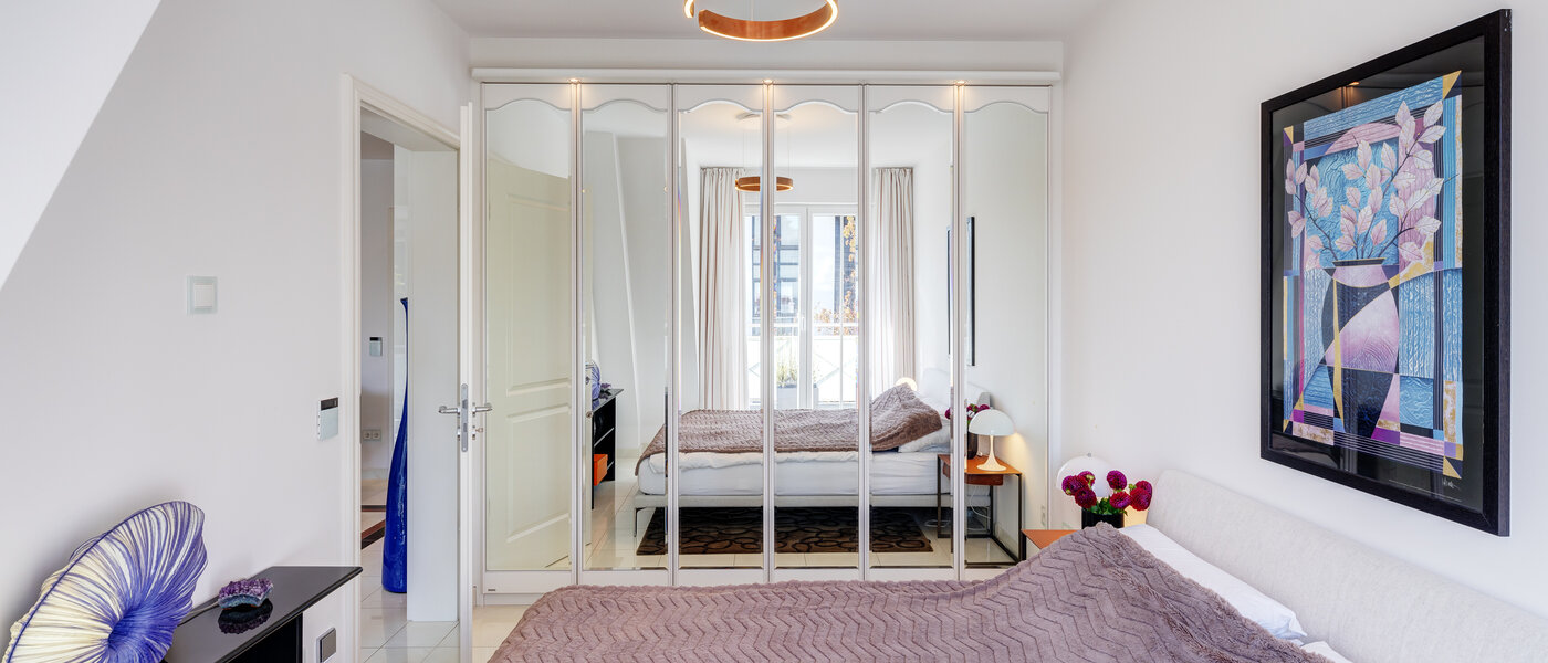 attico München Solln 01 camera da letto 13669