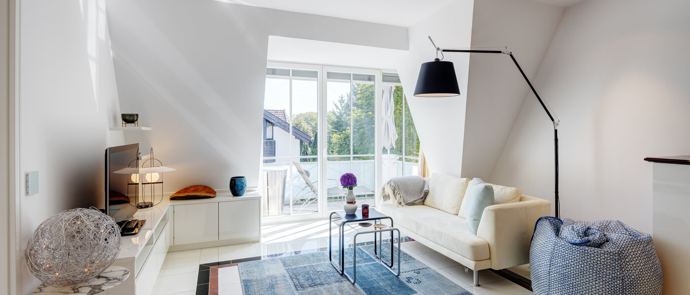 attico München Solln 01 soggiorno 13669