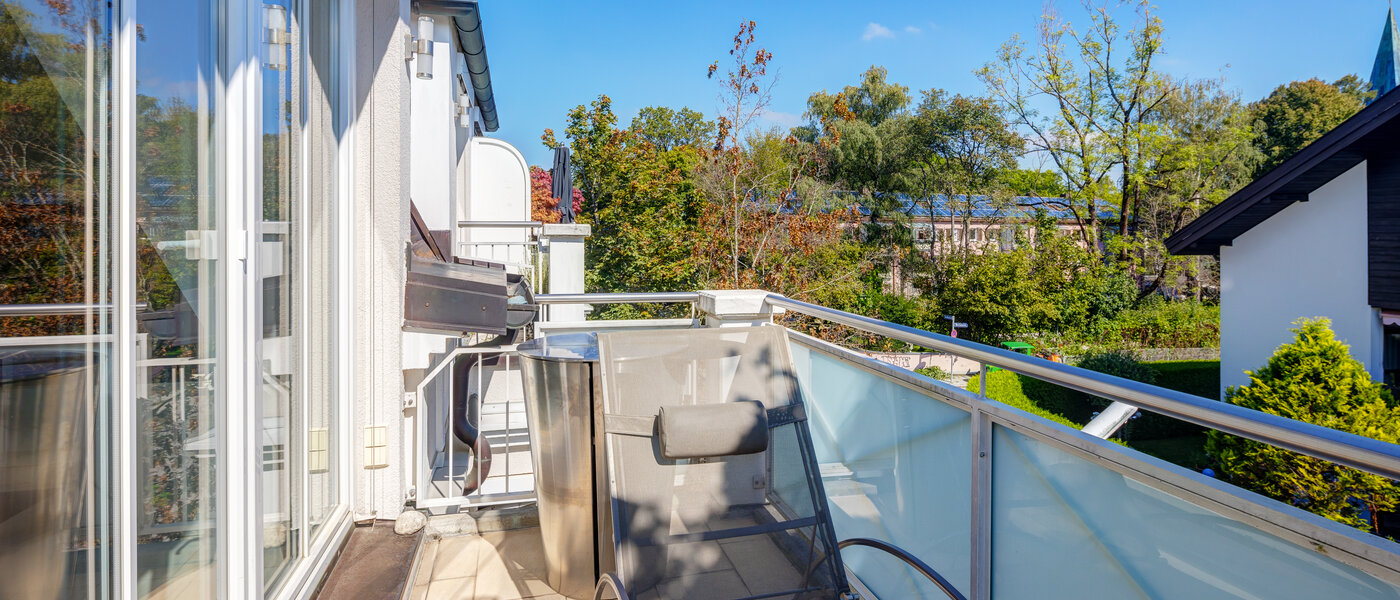 attico München Solln 03 1° balcone 13669