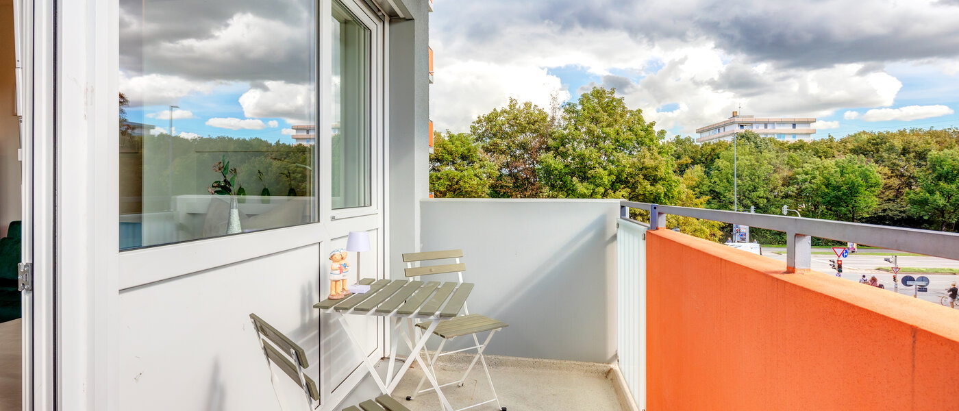 abitazione München Am Hart 02 balcone 13670