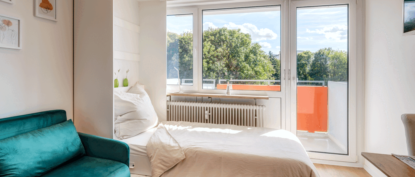 abitazione München Am Hart 01 zona notte 13670