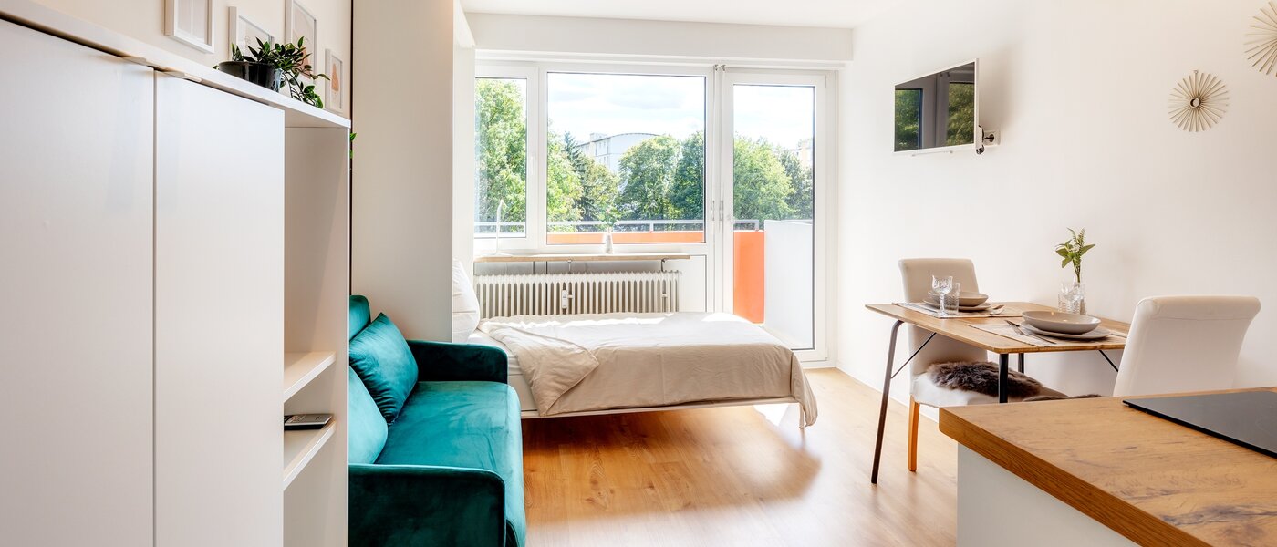 abitazione München Am Hart 03 zona living 13670