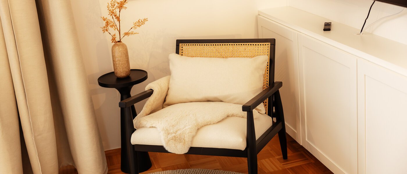 attico con terrazzo München Pasing 03 zona living 13685