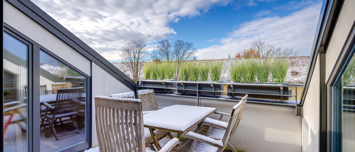 maisonette München Altbogenhausen 02 terrazza sul tetto 13706