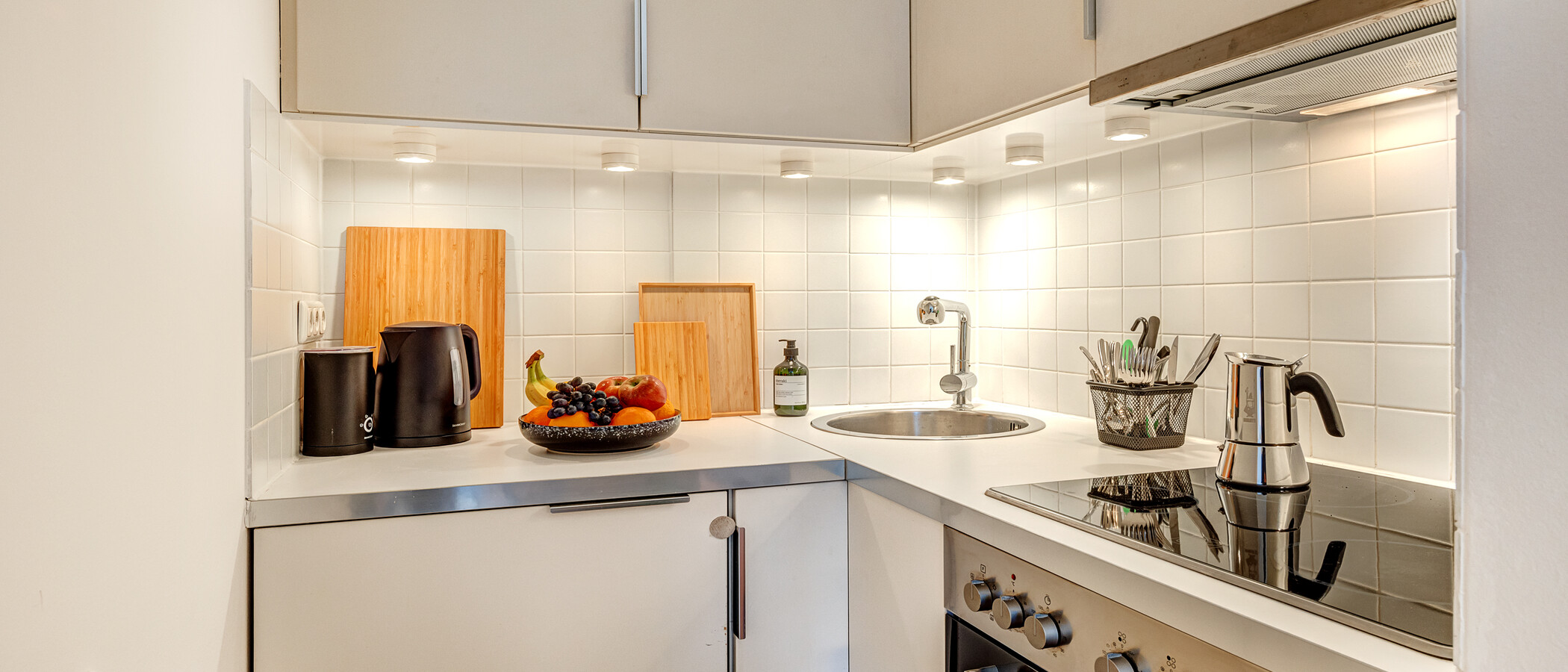 appartamento München Dreimühlenviertel 01 cucina 13720