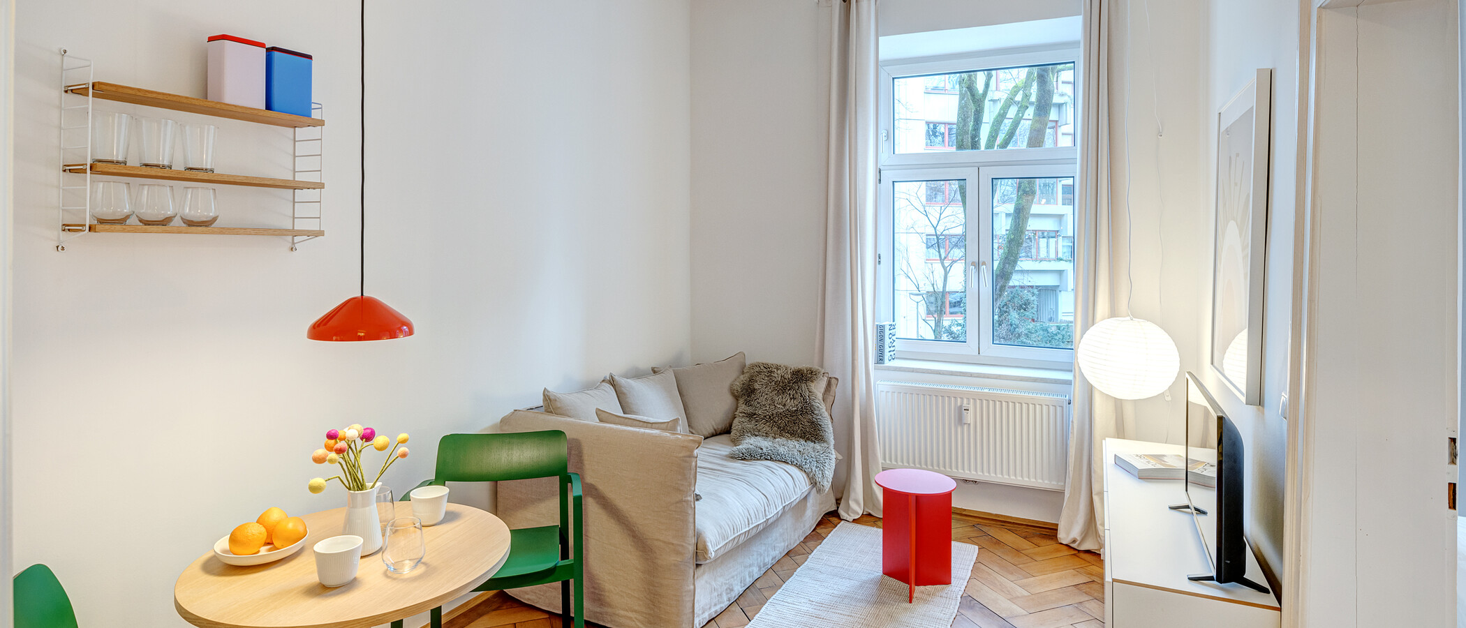 appartamento München Dreimühlenviertel 04 zona living 13720
