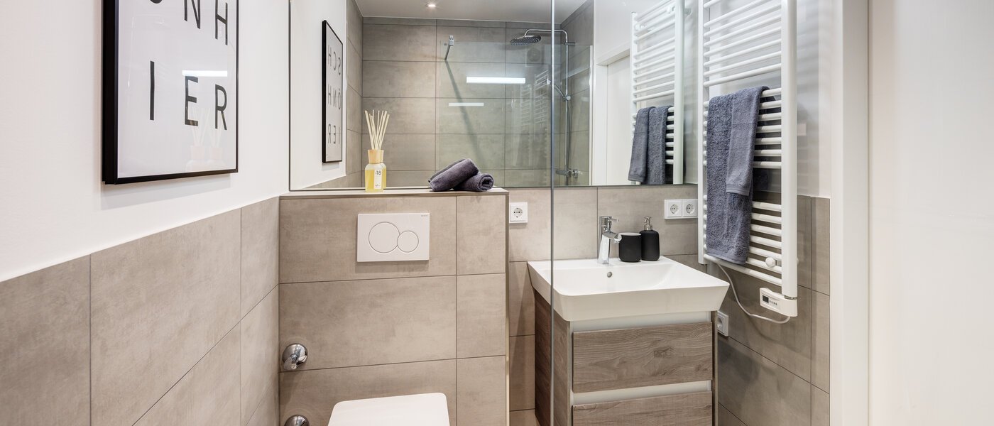 appartamento München Arabellapark 01 bagno 13725