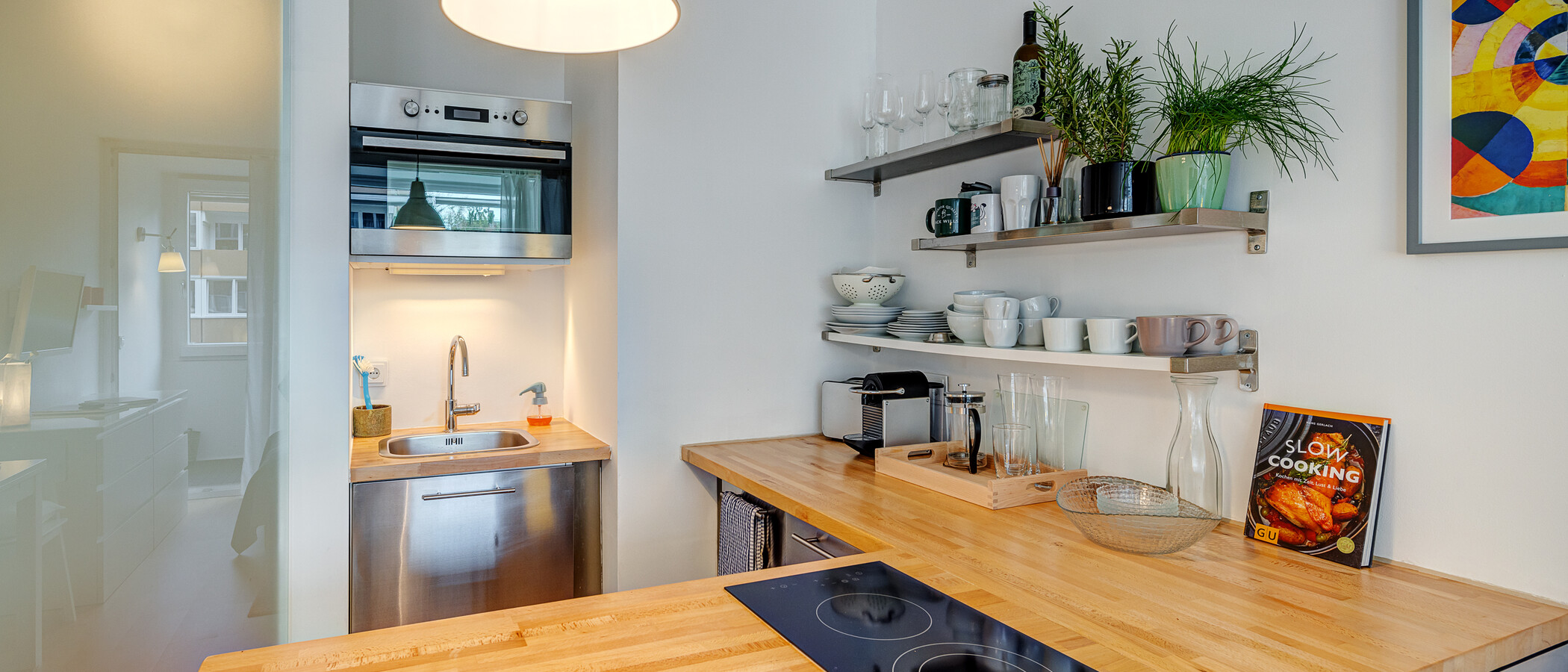 appartamento München Neuhausen 01 cucina 13727