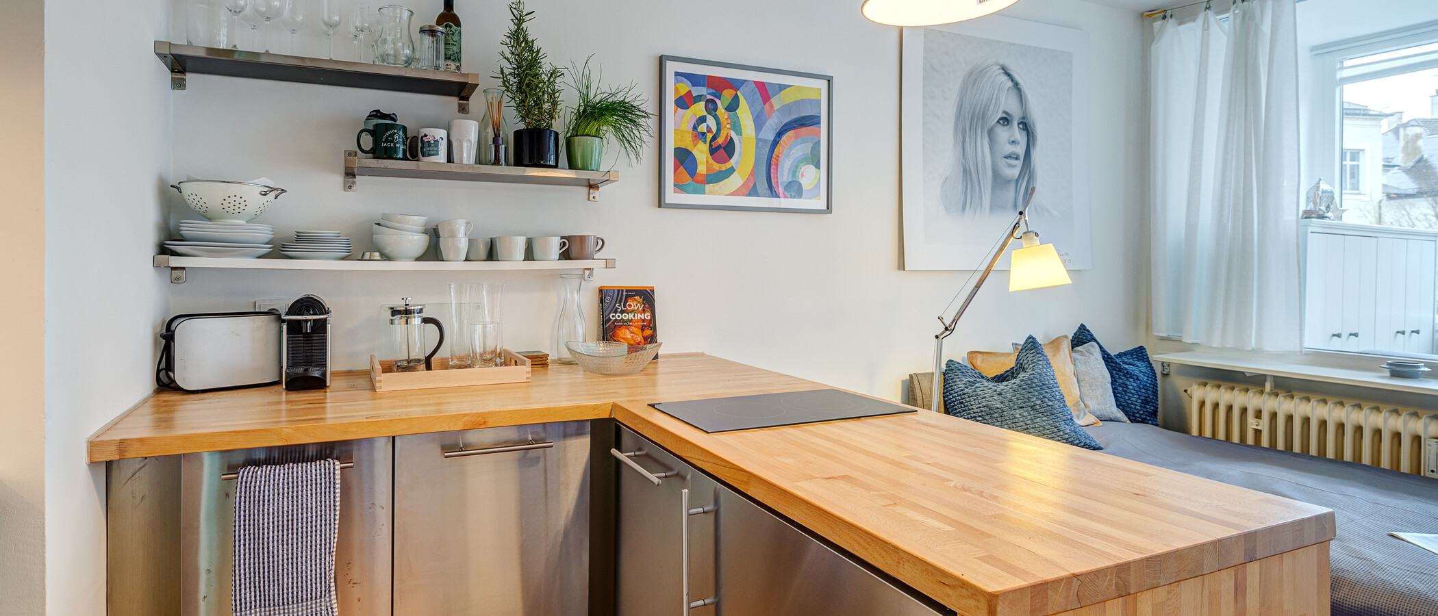 appartamento München Neuhausen 02 cucina 13727