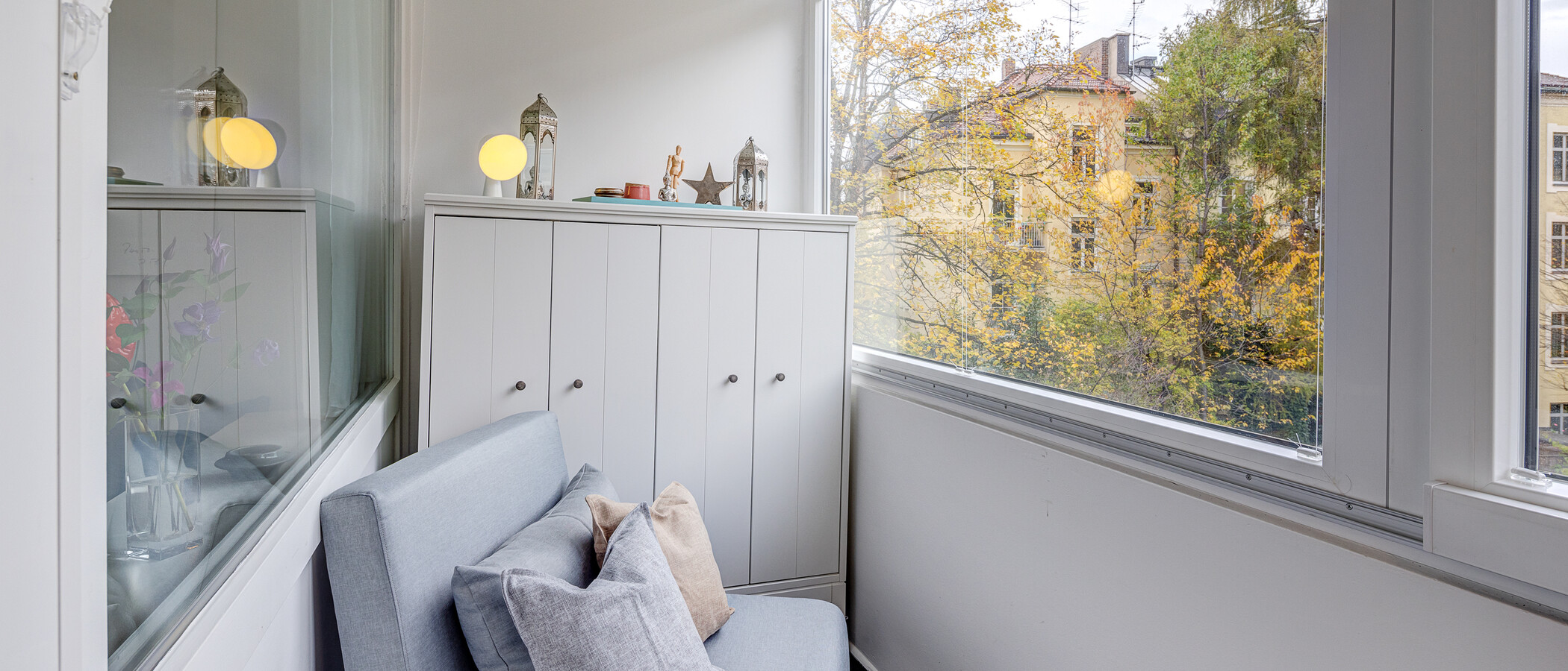 appartamento München Neuhausen 01 verandina 13727