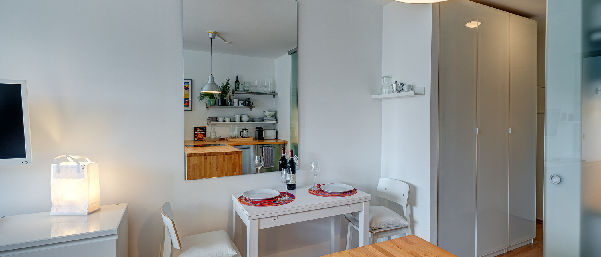 appartamento München Neuhausen 02 zona living 13727