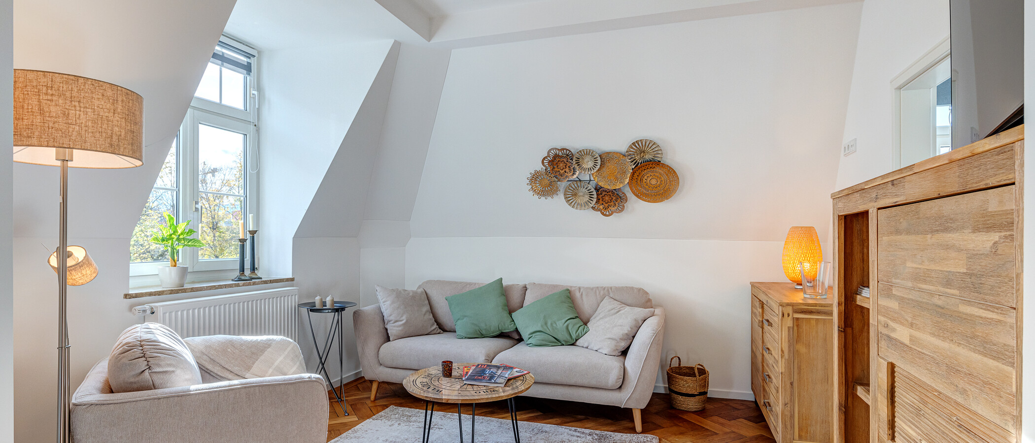 appartamento München Obersendling 01 zona living 13740