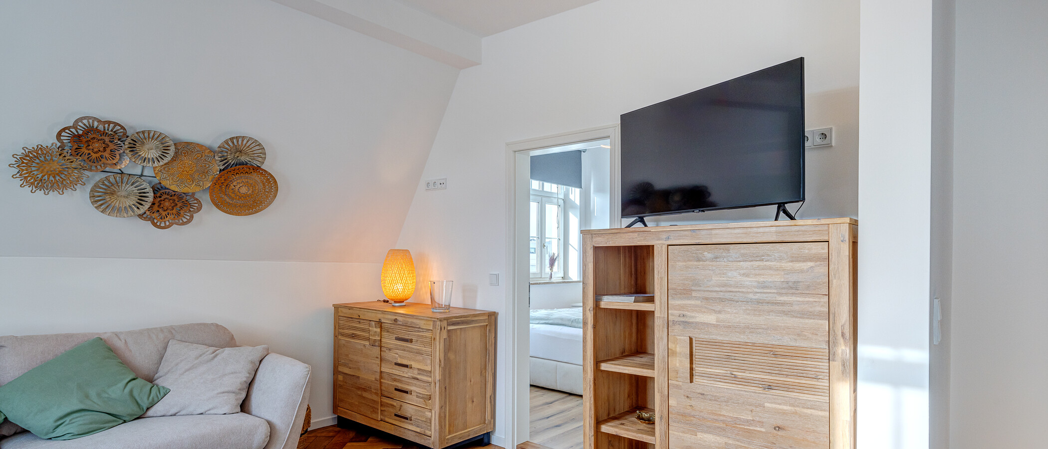 appartamento München Obersendling 02 zona living 13740