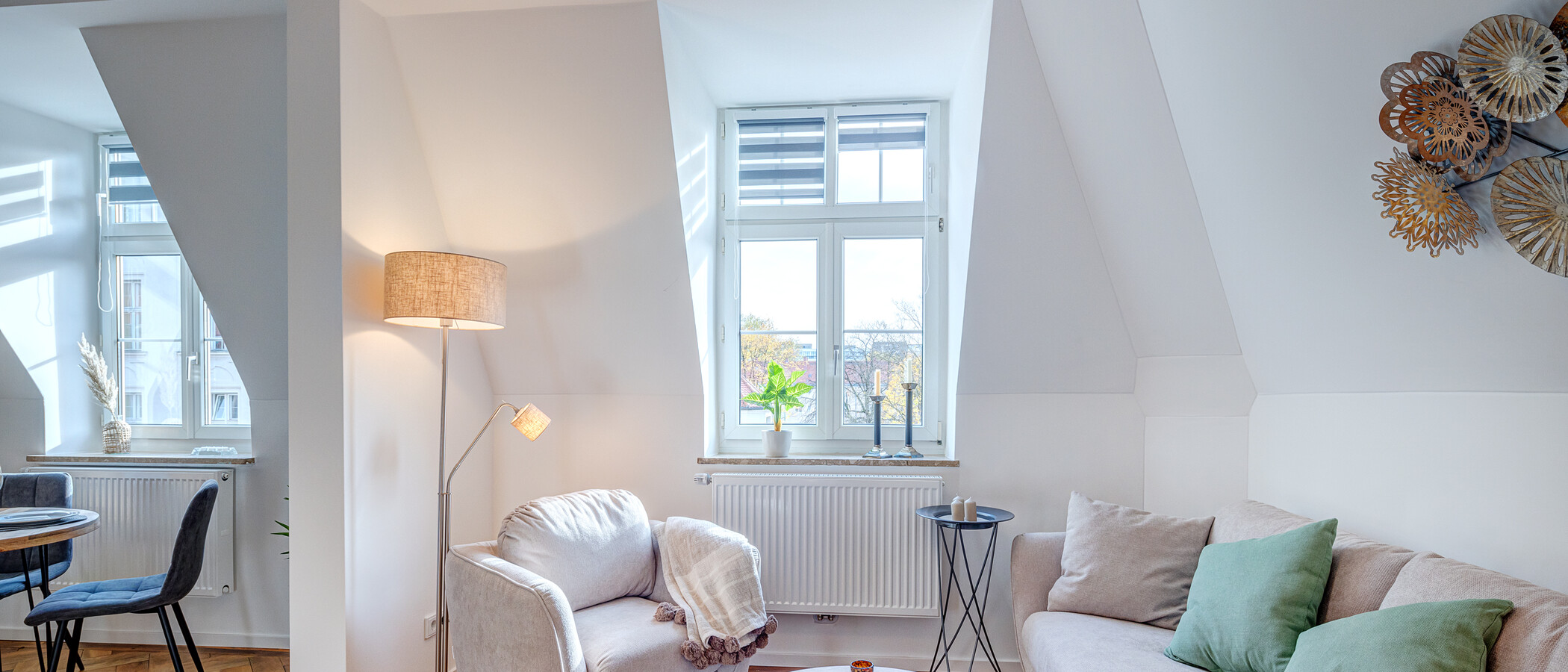 appartamento München Obersendling 04 zona living 13740