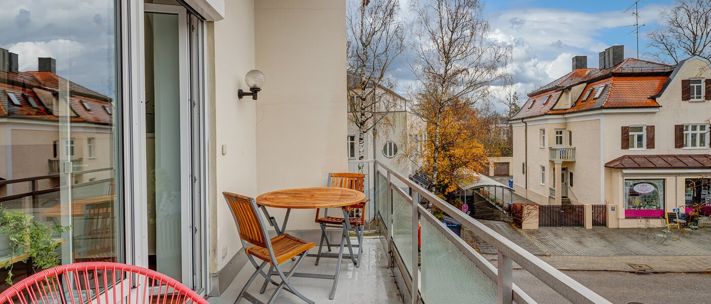 appartamento München Solln 01 balcone 13757