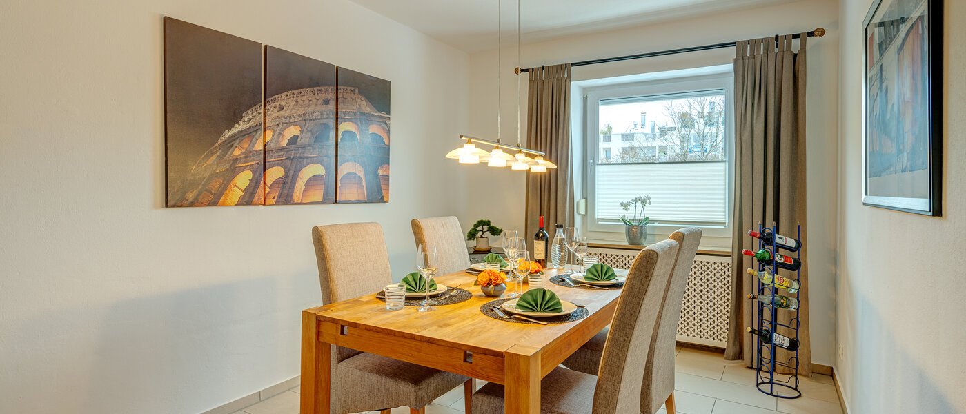 appartamento München Untermenzing 01 sala da pranzo 13759