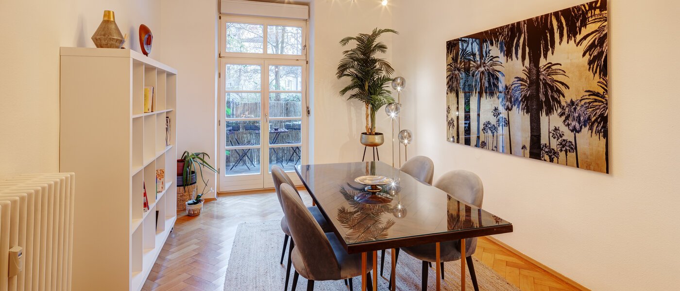 appartamento München Maxvorstadt - Rund um den Josephplatz 01 sala da pranzo 13761