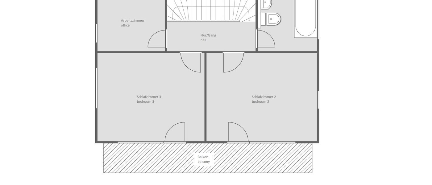 casa indipendente Oberhaching 02 planimetria 13766