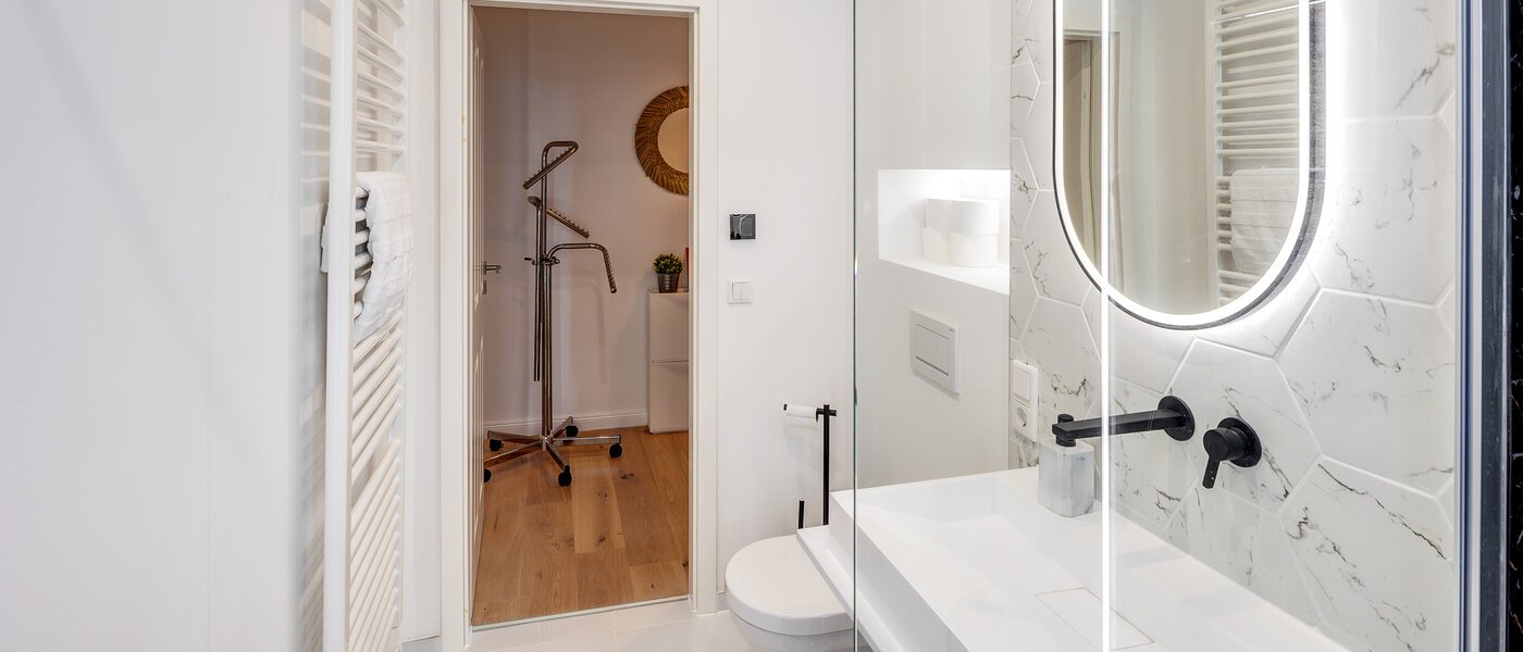 attico con terrazzo München Schwabing-West 03 bagno 13771