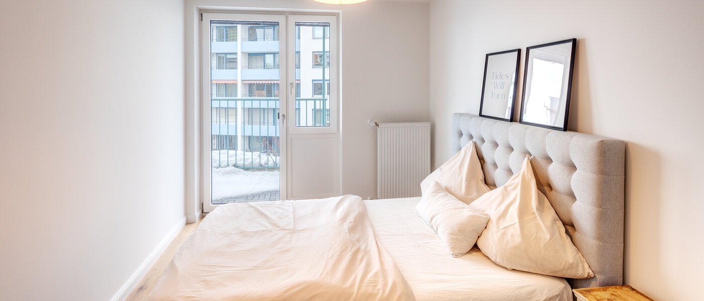 attico con terrazzo München Schwabing-West 03 camera da letto 13771