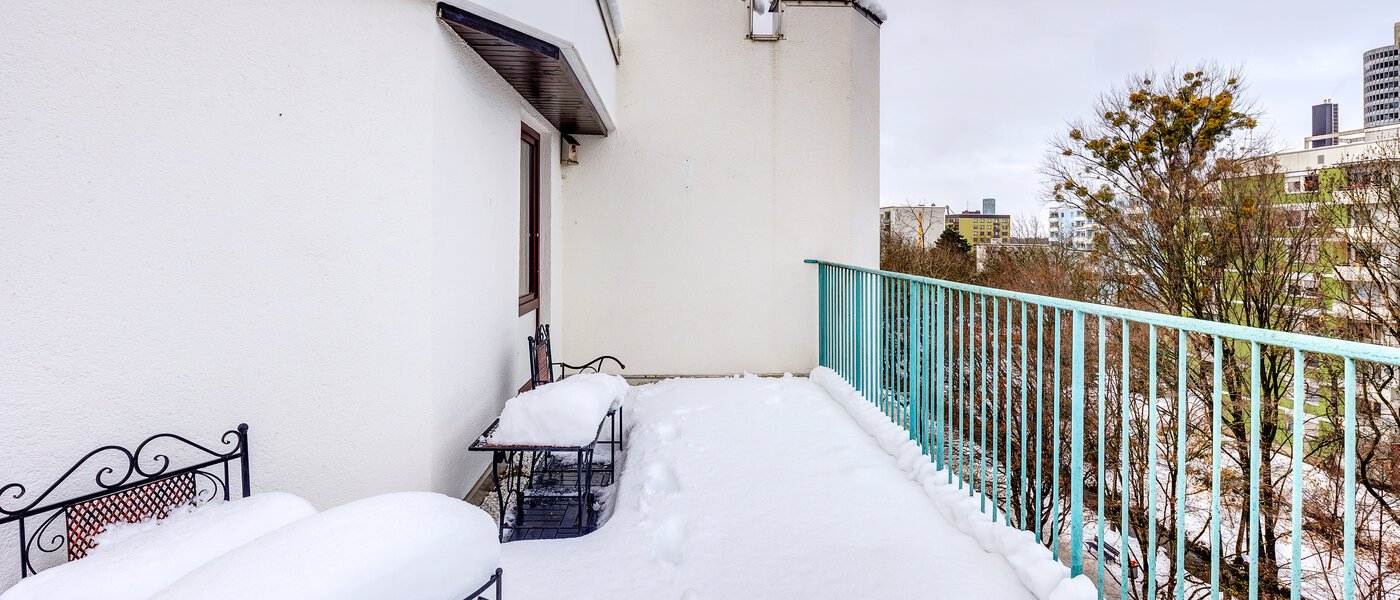 attico con terrazzo München Schwabing-West 02 terrazza sul tetto 13771