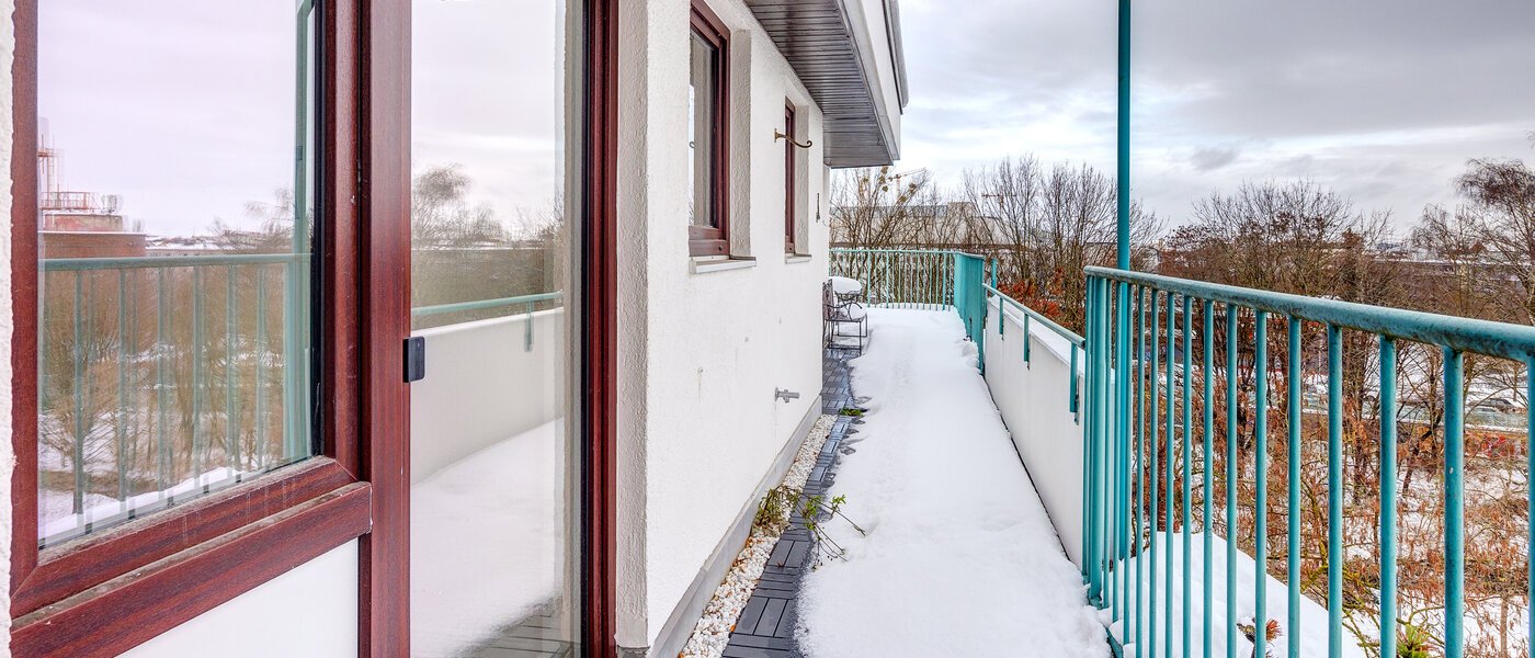 attico con terrazzo München Schwabing-West 04 terrazza sul tetto 13771