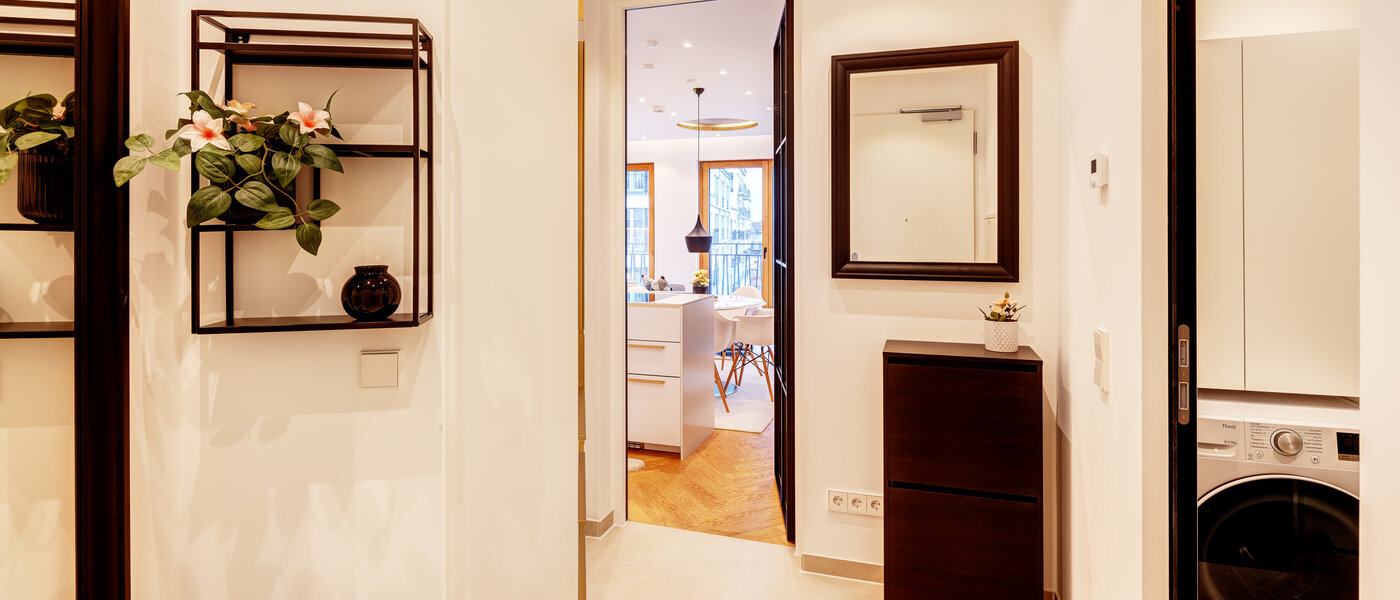 appartamento München Haidhausen 03 ingresso/corridioio 13772