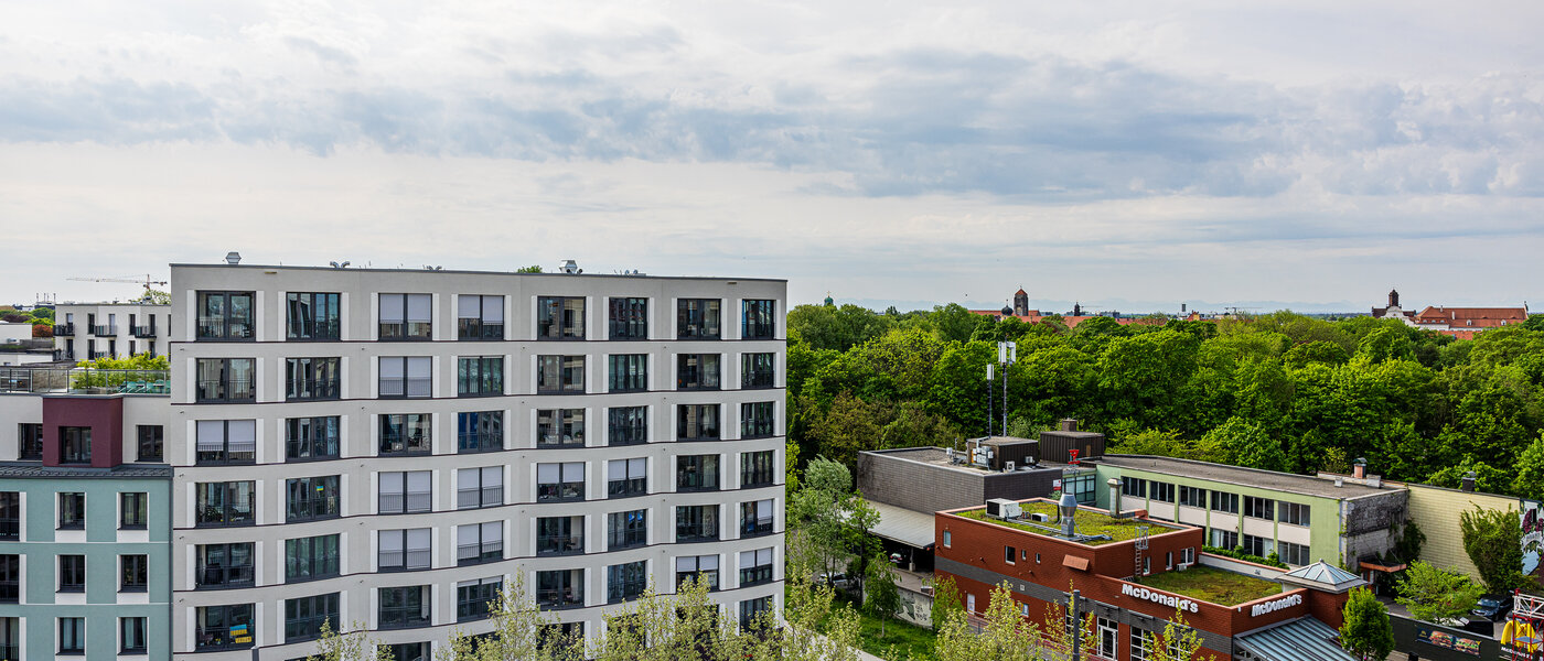 appartamento München Haidhausen 04 terazzo condiviso 13772