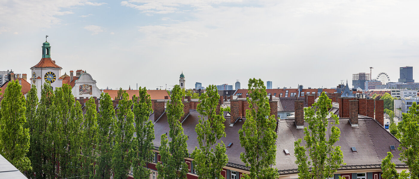 appartamento München Haidhausen 06 terazzo condiviso 13772