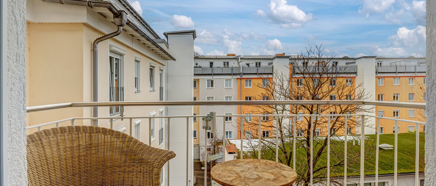 appartamento München Schwabing-Nord (zw. Belgrad- & Leopoldstraße) 01 balcone 13778