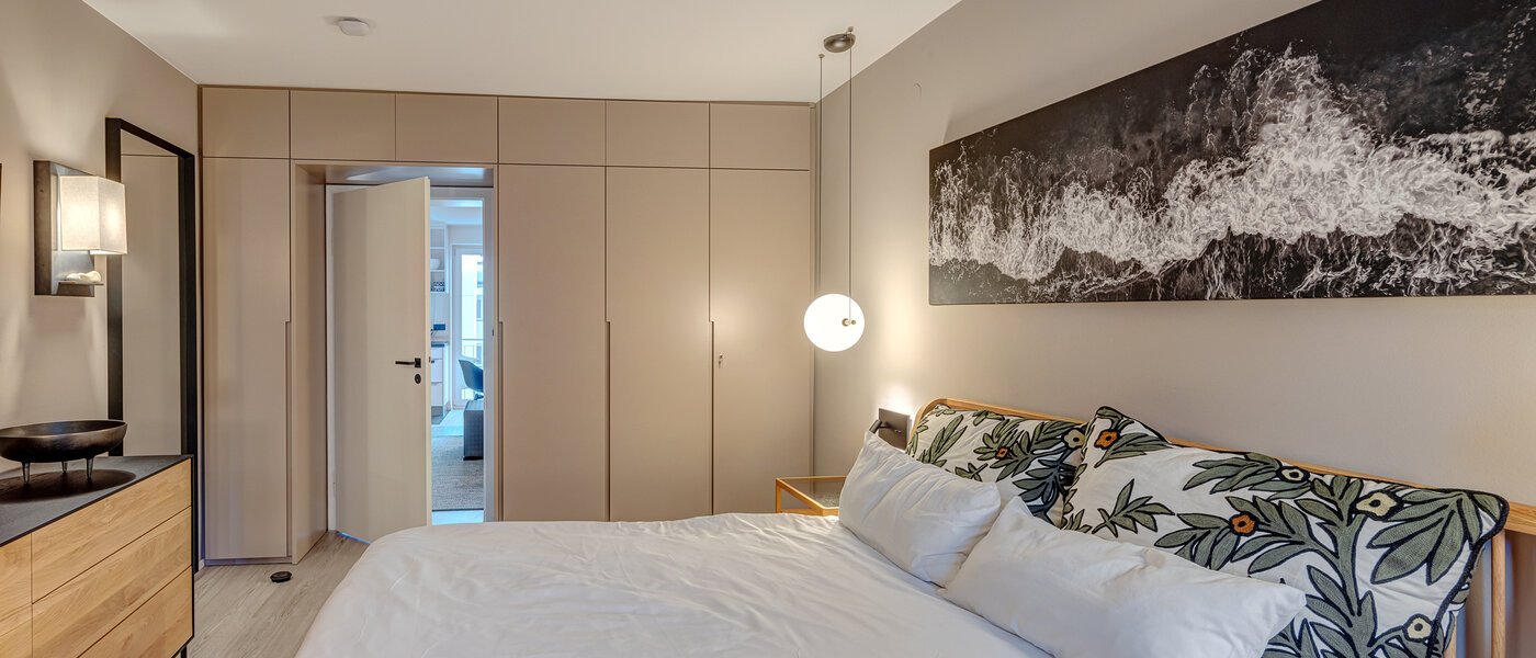 appartamento München Schwabing-Nord (zw. Belgrad- & Leopoldstraße) 04 camera da letto 13778