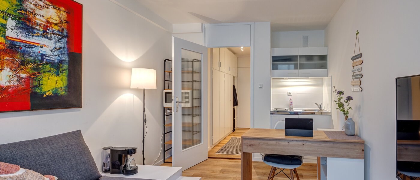 abitazione München Maxvorstadt - Universitätsviertel 03 zona living 13779