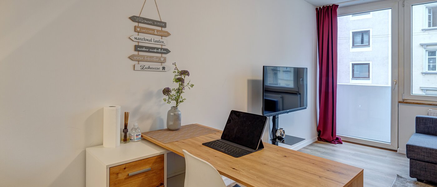 abitazione München Maxvorstadt - Universitätsviertel 04 zona living 13779