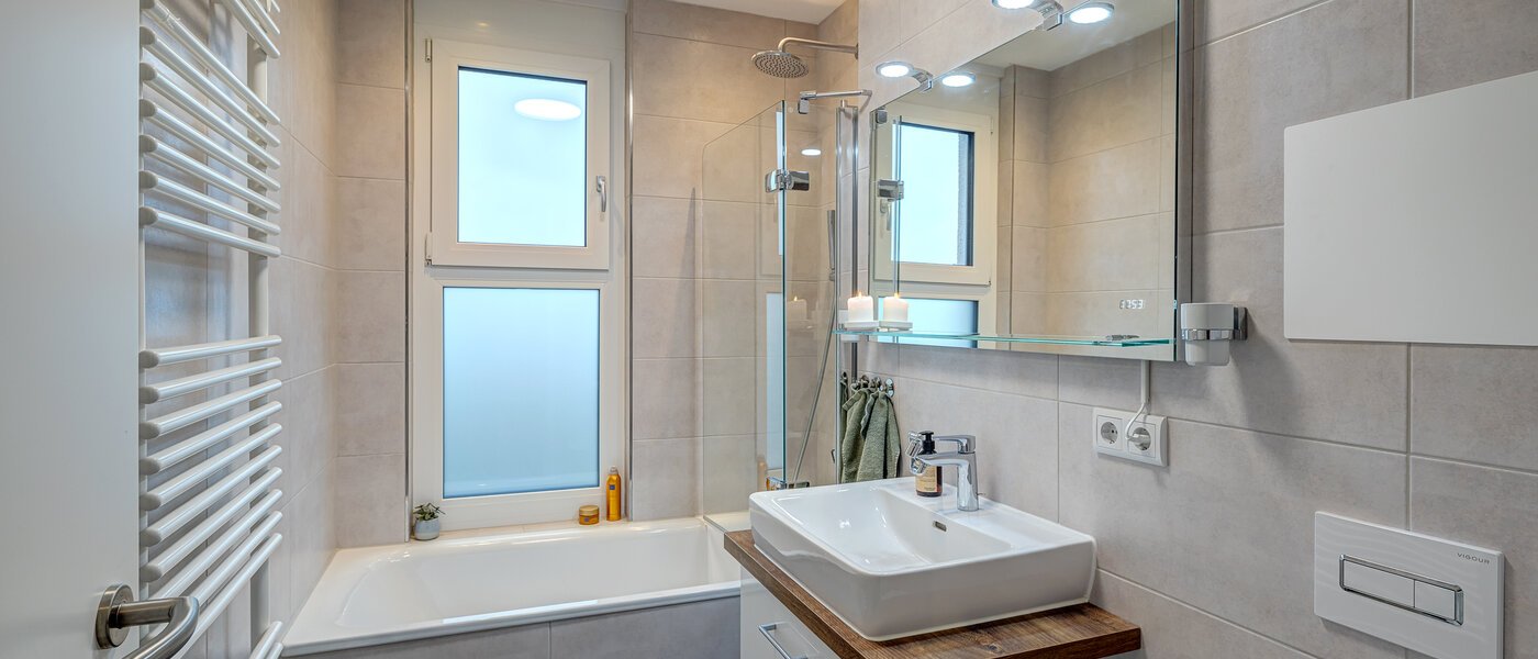 attico con terrazzo München Neuaubing 01 bagno 13783