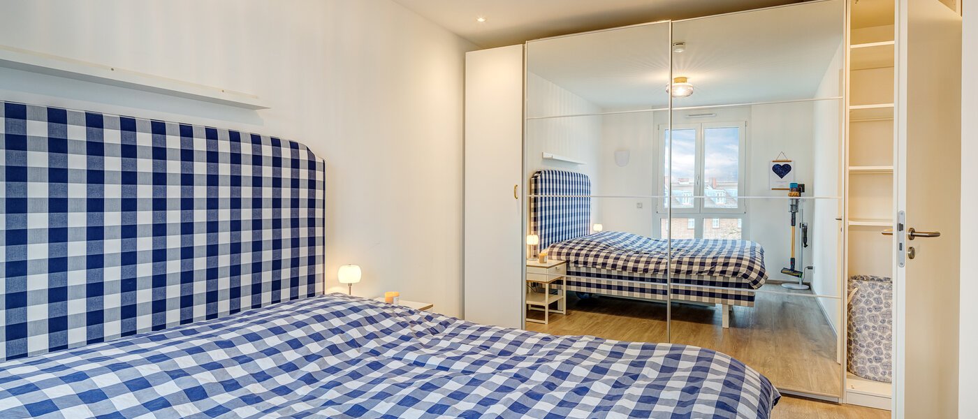 attico con terrazzo München Neuaubing 02 camera da letto 13783