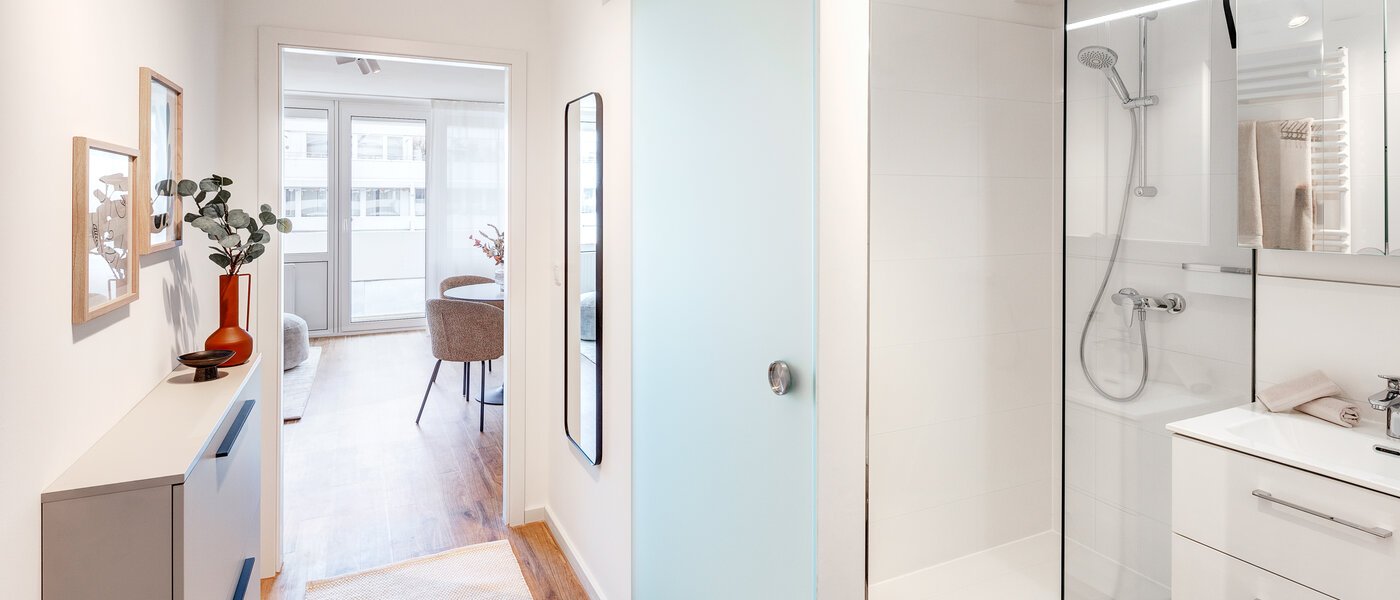 appartamento München Neuhausen 02 ingresso/corridioio 13806