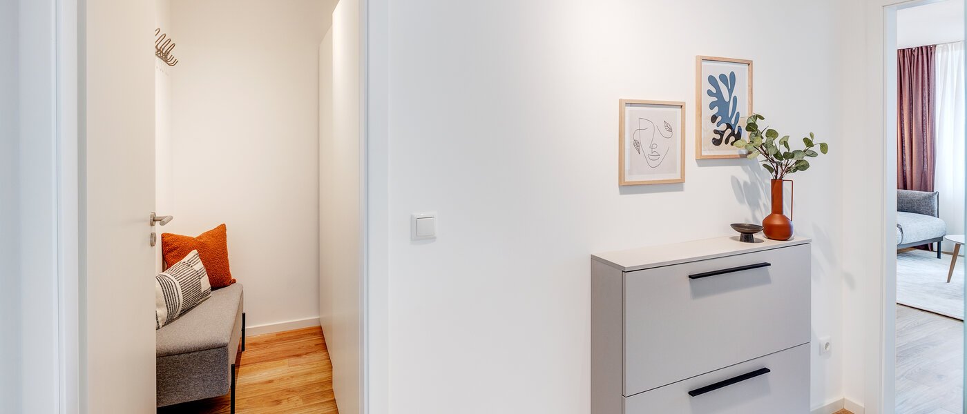 appartamento München Neuhausen 03 ingresso/corridioio 13806