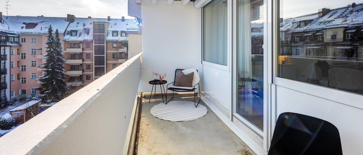 appartamento München Neuhausen 02 balcone 13806
