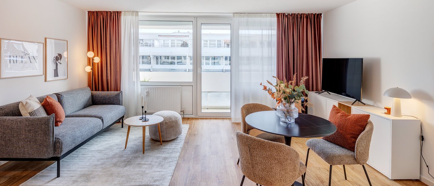 appartamento München Neuhausen 03 zona living 13806