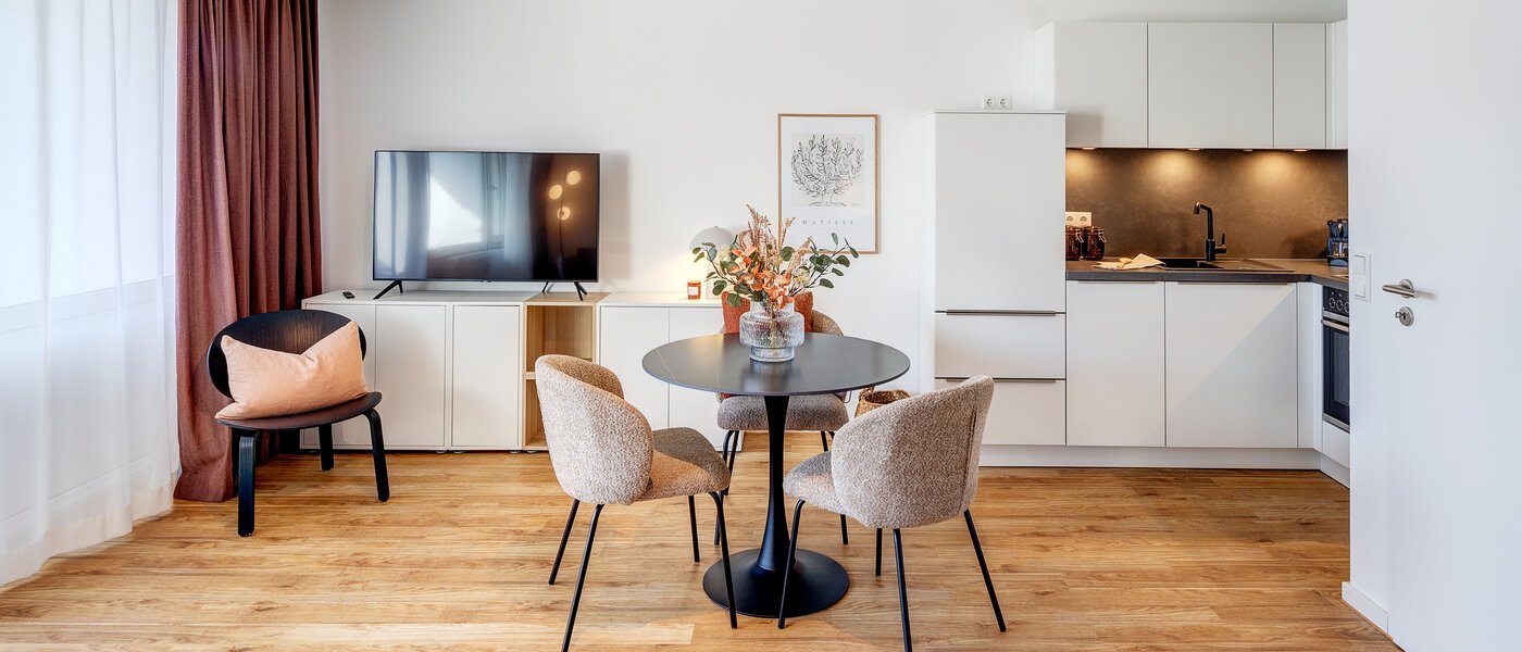 appartamento München Neuhausen 05 zona living 13806