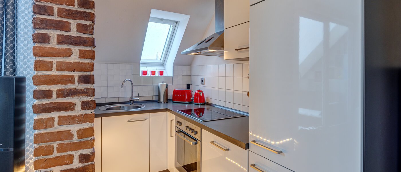 appartamento München Schwabing-Nord (zw. Leopoldstraße & Englischen Garten) 01 cucina 13809