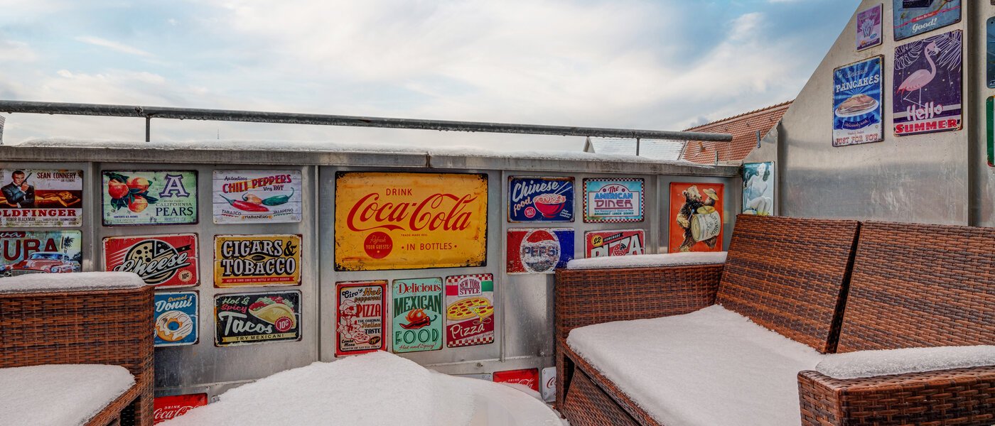 appartamento München Schwabing-Nord (zw. Leopoldstraße & Englischen Garten) 03 terrazza sul tetto 13809
